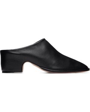 Lauren Manoogian Square Arch Mules - Black