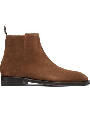 Paul Smith Suede 'Bronson' Boots - Brown