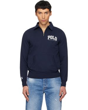 Polo Ralph Lauren Fleece Long Sleeve Sweatshirt - Blue