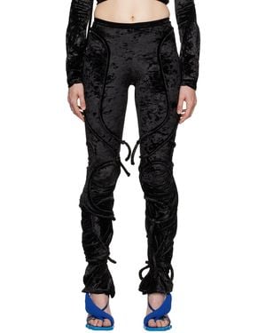 OTTOLINGER Multiline Lounge Trousers - Black