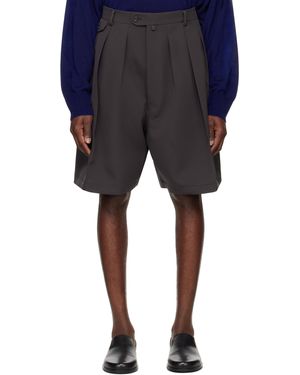 RAINMAKER KYOTO Triple Cloth Hakama Shorts - Blue
