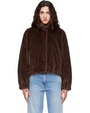 Weekend by Maxmara Anemone Faux-Fur Jacket - Brown