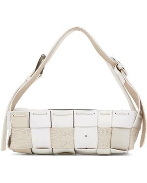 HODAKOVA Buckle Baguette Bag - White