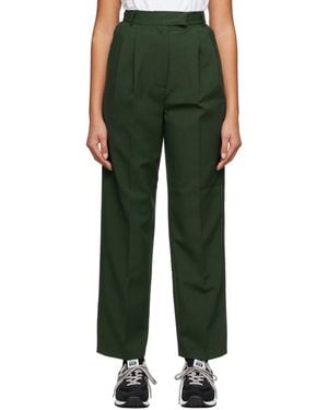 Frankie Shop Green Bea Pants