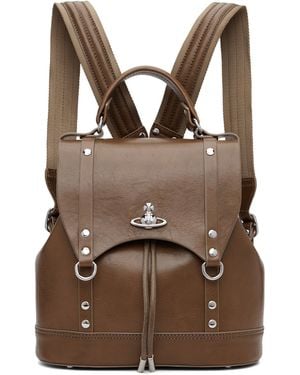 Vivienne Westwood Max Small Backpack - Brown