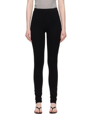 TOTEME Zip Leggings - Black