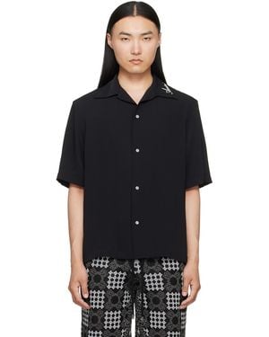 Amiri Camp Shirt - Black