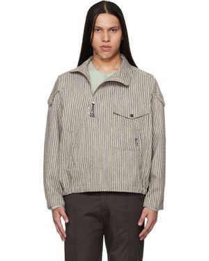 Kiko Kostadinov Farkas Pullover Jacket - Grey