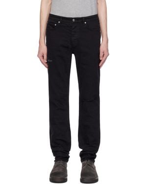 Ksubi Chitch Ghosted Lock Up Jeans - Black