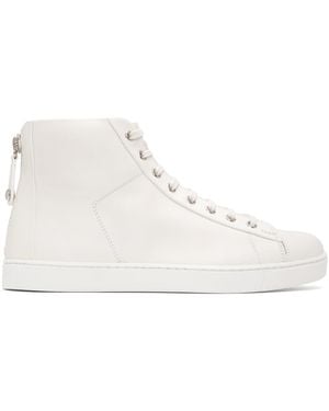 Gianvito Rossi Leather Sneakers - Black