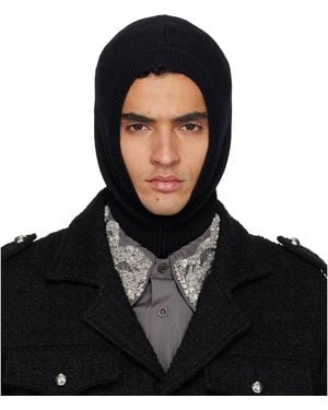 Ernest W. Baker Wool Balaclava - Black