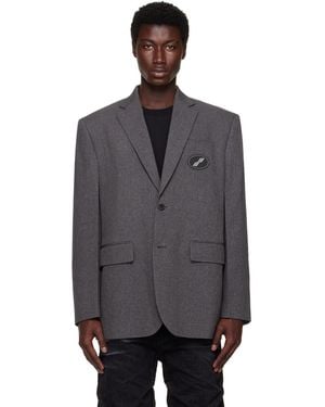we11done Oversized Suit Blazer - Black