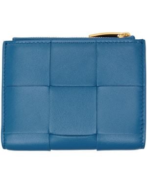 Bottega Veneta ーン スモール Cassette ジッパー 二つ折り財布