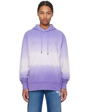 JW Anderson Gradient Hoodie - Purple