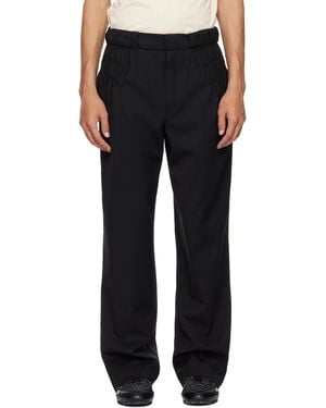 Kiko Kostadinov Minna Gathered Trousers - Black