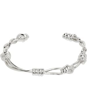 Jil Sander Knot Bracelet - Metallic
