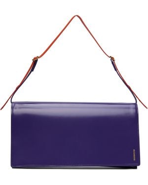 Jil Sander File Medium Bag - Purple