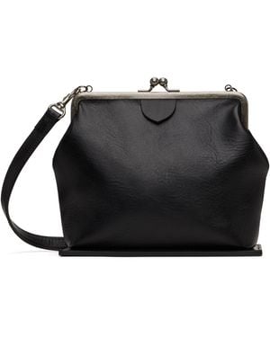 Y's Yohji Yamamoto Metal Clasp Bag - Black