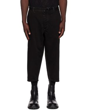 Nicolas Andreas Taralis Loose Thread Trousers - Black