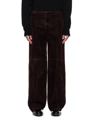 Jean Paul Gaultier Minimal Moto Pants - Black