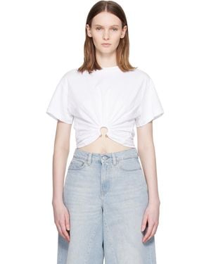 Rabanne Piercing T-Shirt - White