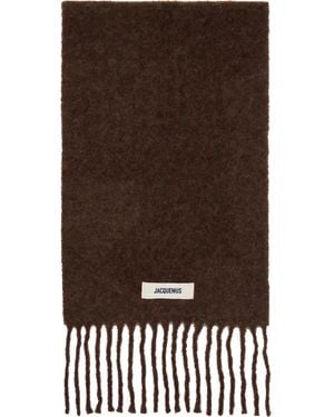 Jacquemus La Casa 'The Carro' Scarf - Brown