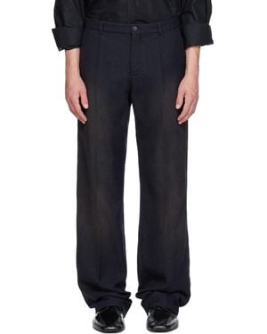 Balenciaga Faded Tailo Trousers - Blue
