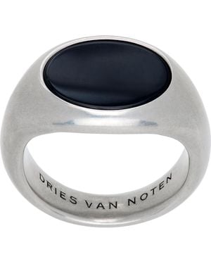 Dries Van Noten Stone Ring - Blue