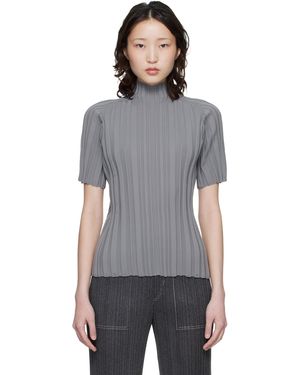 トップス PLEATS PLEASE ISSEY MIYAKE RIB KNIT RIB KNIT – isseymiyake.com