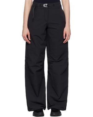 ROA Shaped Knee Sport Pants - Black