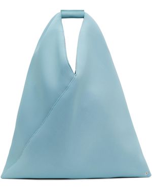 MM6 by Maison Martin Margiela ブルー クラシック クロスボディ トートバッグ
