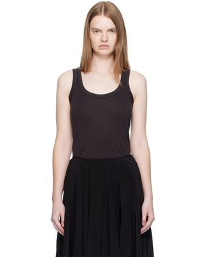Lemaire Rib Tank Top - Black