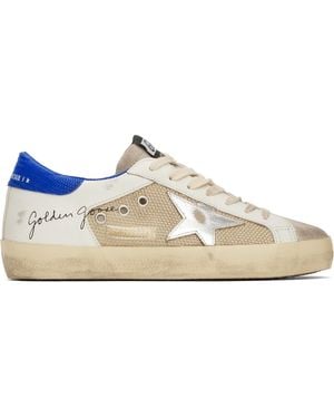 Golden Goose Off- Super-Star Trainers - Black