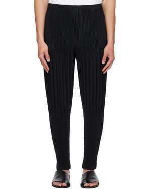 Homme Plissé Issey Miyake Monthly Colours February Trousers - Black