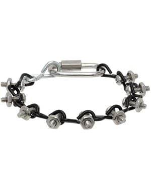 Apartment 1007 Ssense Exclusive & #14 Bracelet - Black