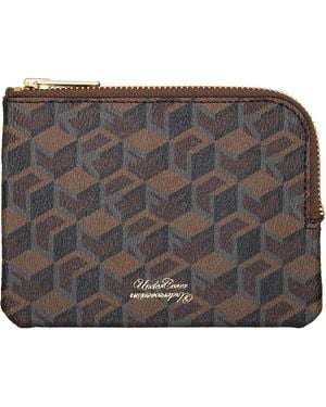 Undercover Ucu9P91-01 'Fuck' Pattern Pouch - Gray