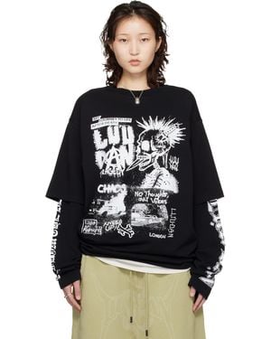 Lu'u Dan Double Deck T-Shirt - Black