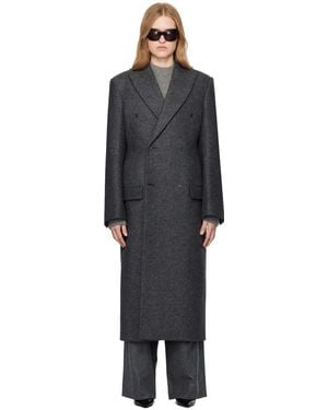 Carven Tailored Coat - Black