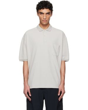 nanamica Polo Shirt / LH(Light Gray) 日本製 nanamica S/S Polo Shirt Light Gray（ナナミカ ショート