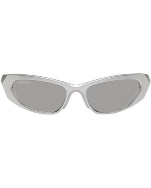 Balenciaga Oval Sunglasses - Black