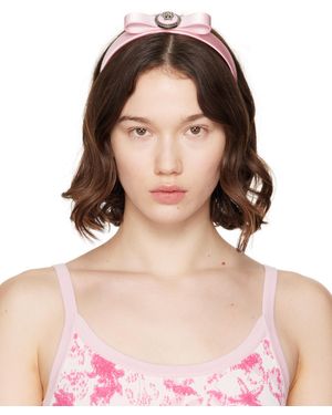Versace Gianni Ribbon Headband - Natural