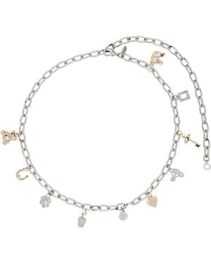 Vivienne Westwood Multi Charm Belt - Metallic