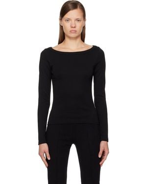 Flore Flore Steffi Longsleeve T-Shirt - Black