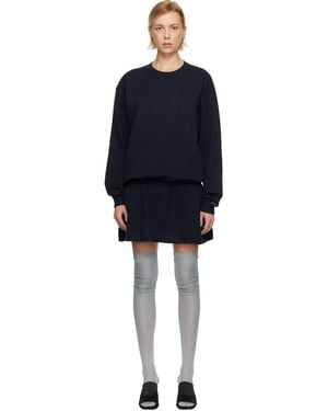 Sandy Liang Kazia Knit Minidress - Black
