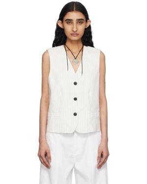 Rag & Bone Off- Erin Vest - Black