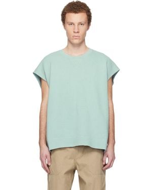 Visvim Mondo S/L Dmgd Sweatshirt - Green