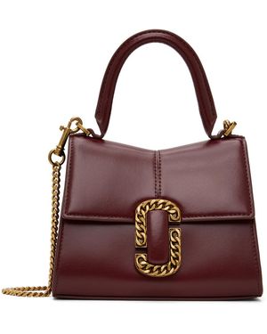 Marc Jacobs Mini sac st. marc bourgogne - Violet
