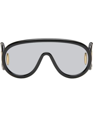 Loewe Wave Mask Sunglasses - Grey