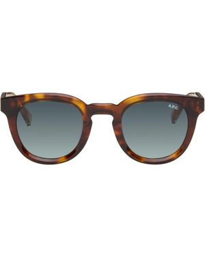 A.P.C. 'Les Lou' Sunglasses - Black