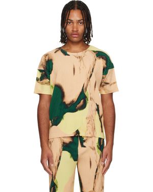 Homme Plissé Issey Miyake Agate T-Shirt - Green